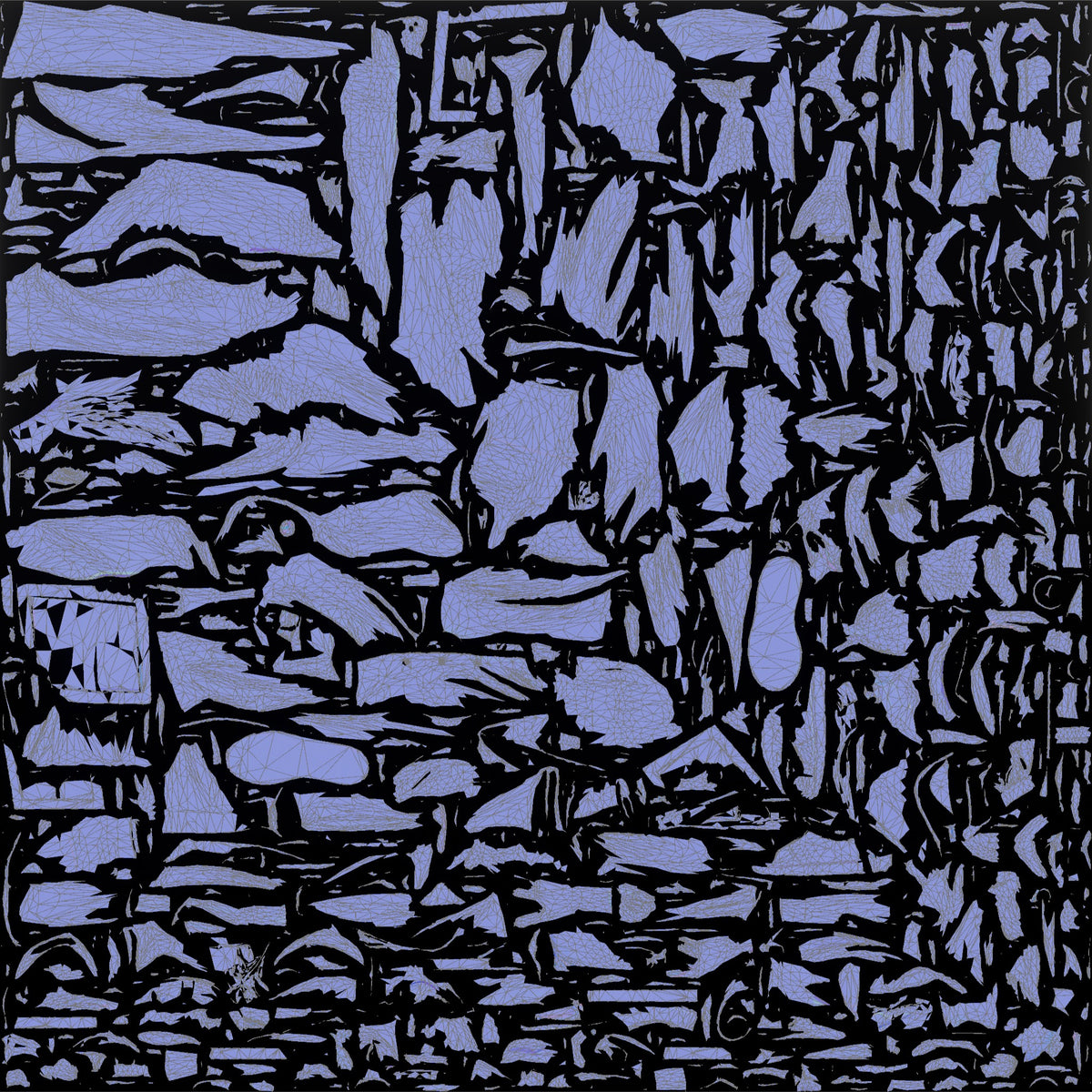 Pastel Blouse Woman Admiring Framed Art - UV layout, normal map