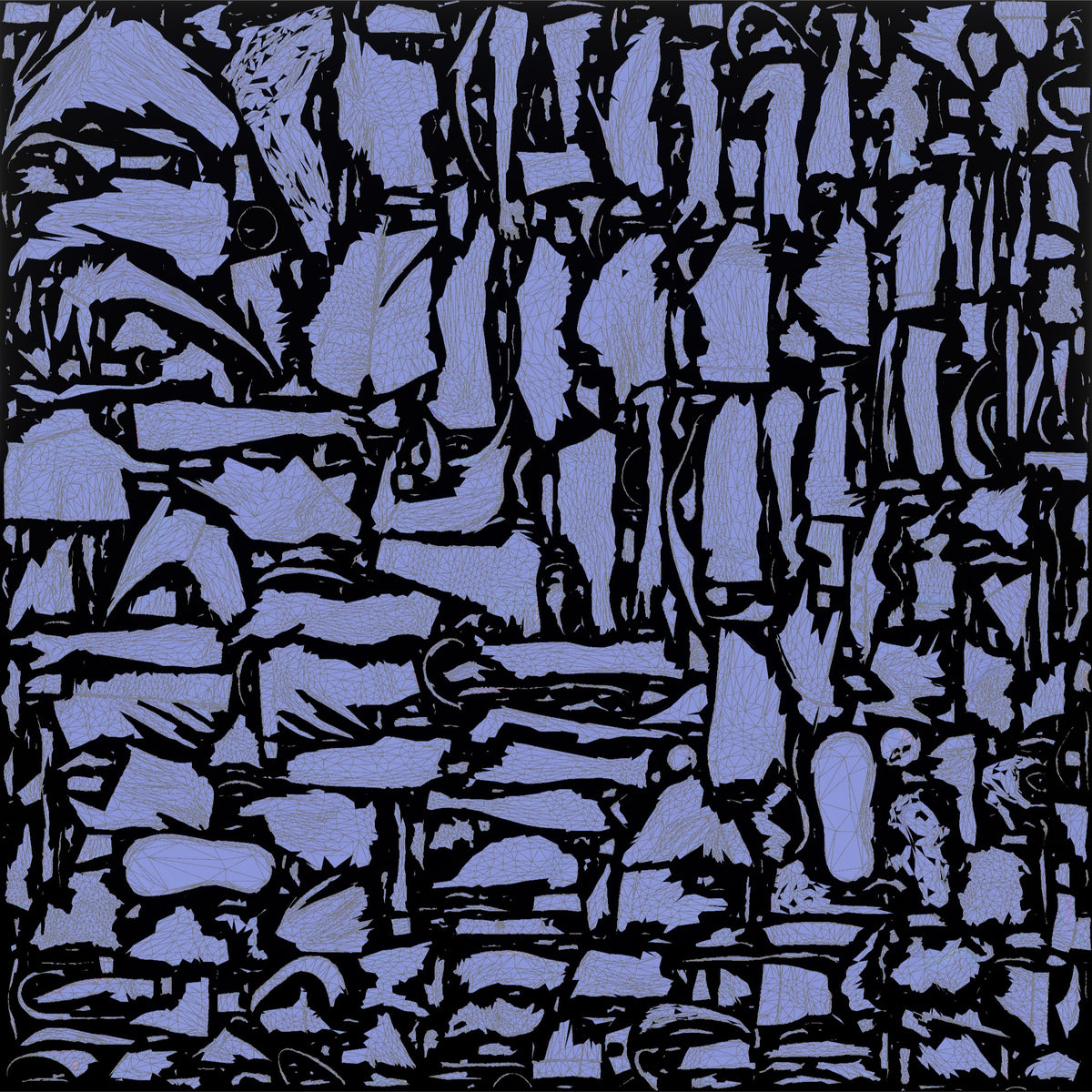 Stocky Egyptian Man Laughing with a Cold Drink - UV layout, normal map