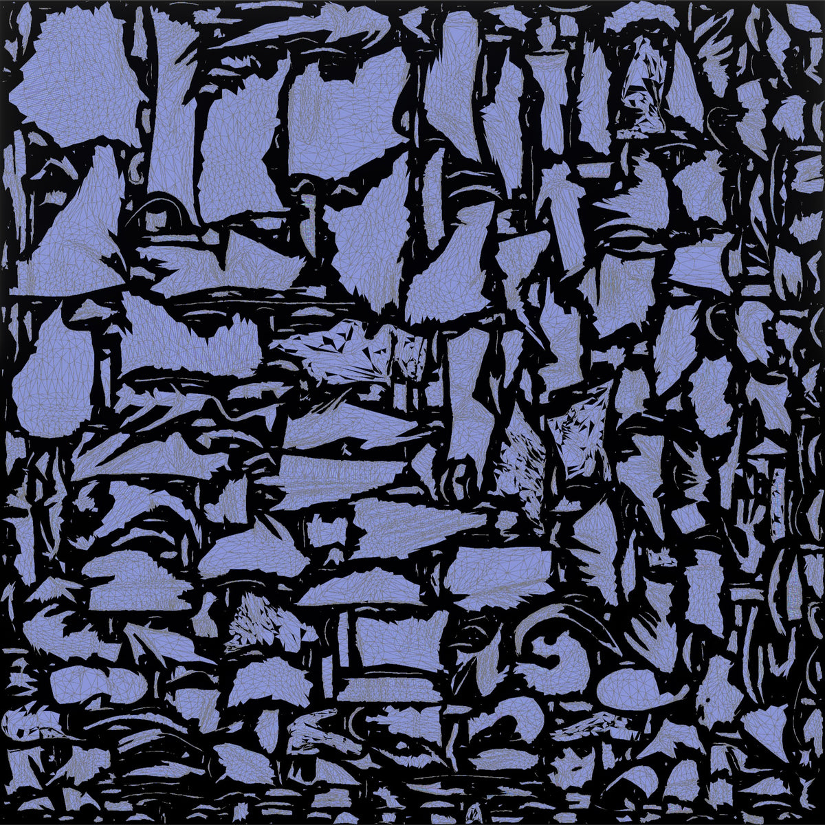 Homeless Man Looking Thoughtful While Rubbing His Temples - UV layout, normal map