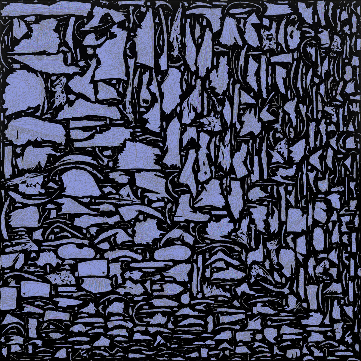 Butcher Chef Cleaving Beef - UV layout, normal map