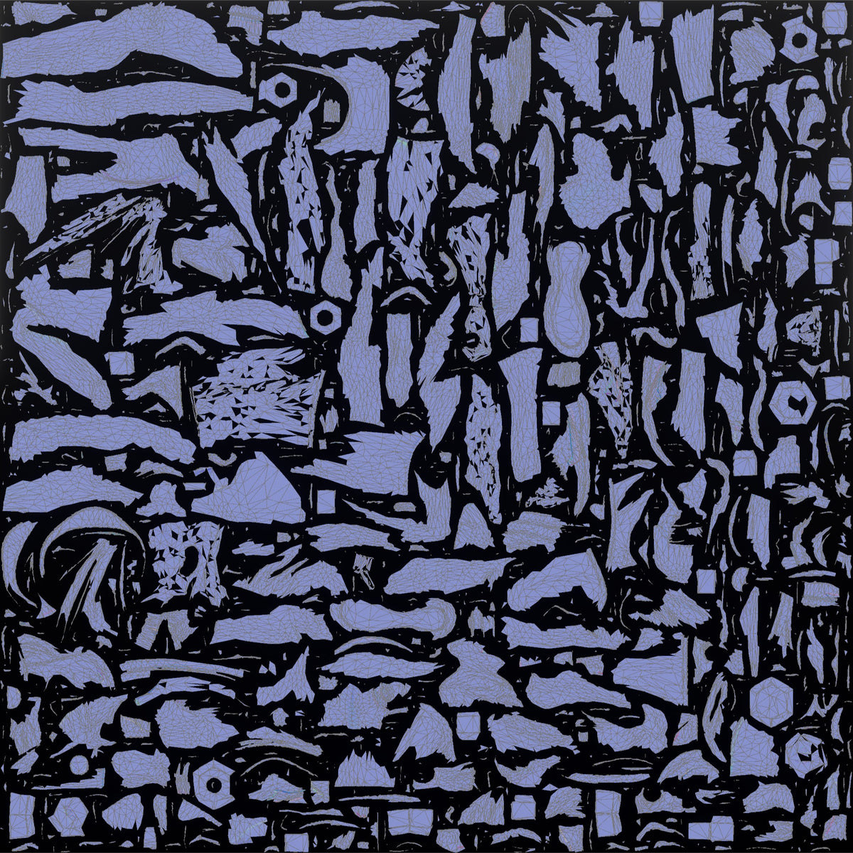 Weightlifter Woman Curling A Pair Of Dumbbells Simultaneously - UV layout, normal map