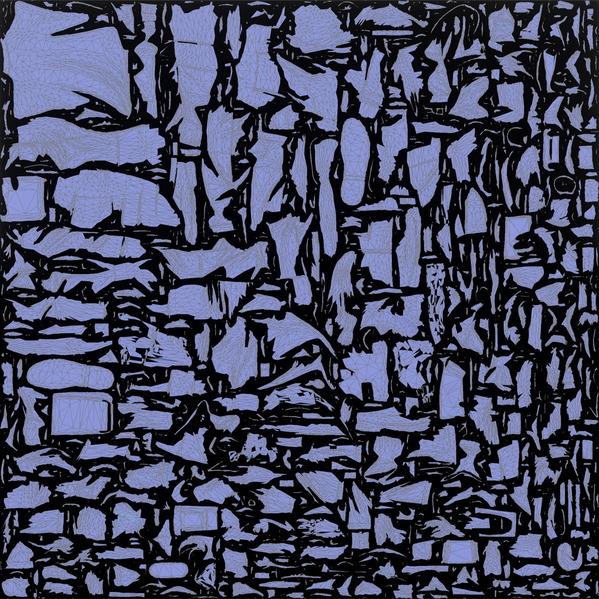 Mechanic Holding an Oil Bottle - UV layout, normal map