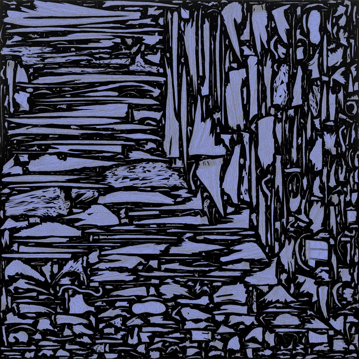Elegant Elderly Saudi Woman in Abaya and Hijab - UV layout, normal map