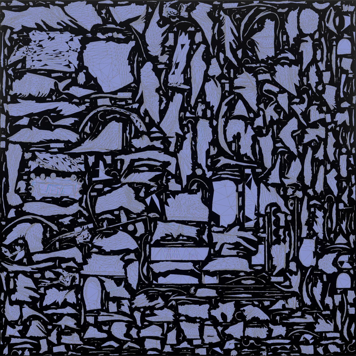 Father Carrying A Case Of Bottled Water On One Shoulder - UV layout, normal map