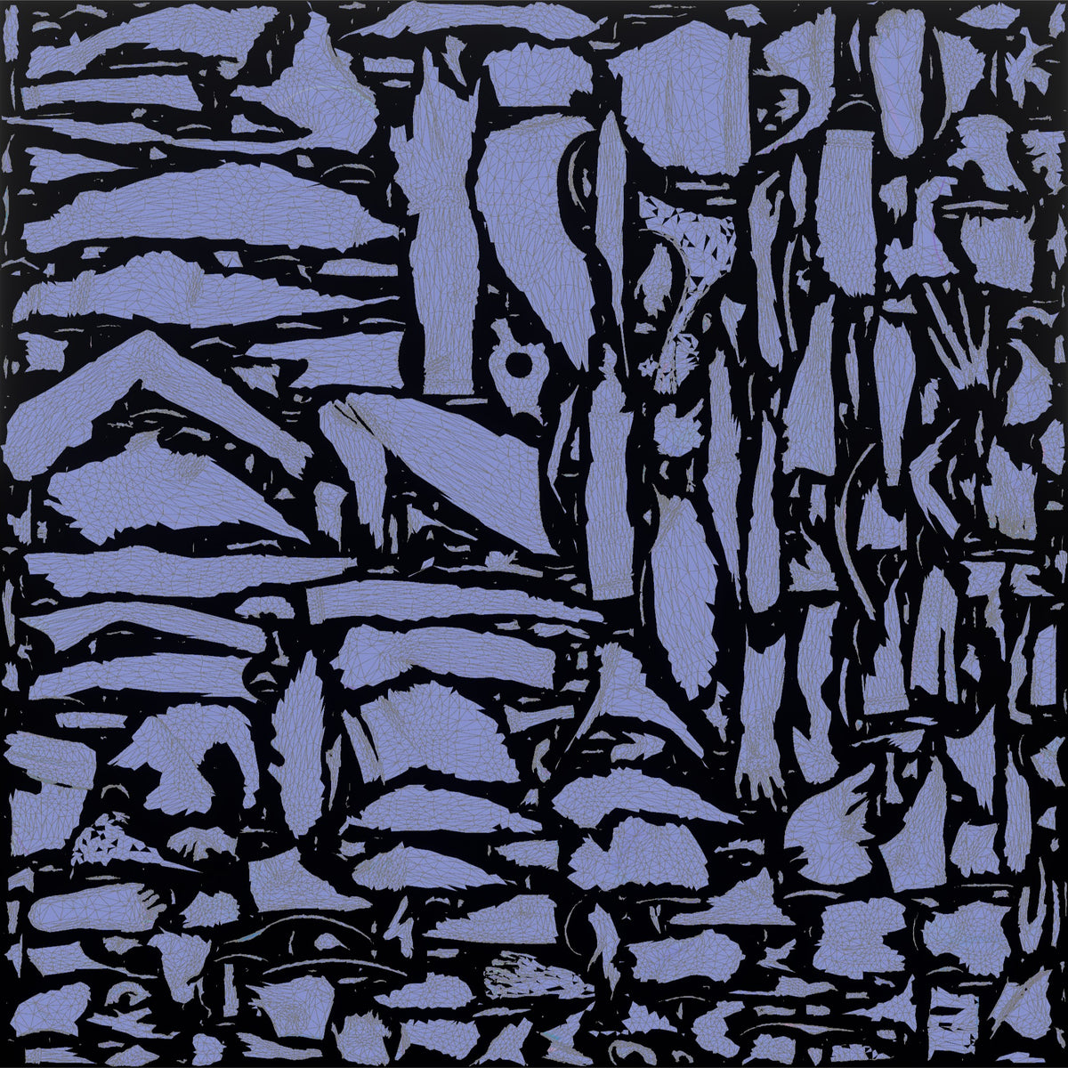 Bodyweight Athlete Woman Doing A Standing Knee Raise - UV layout, normal map
