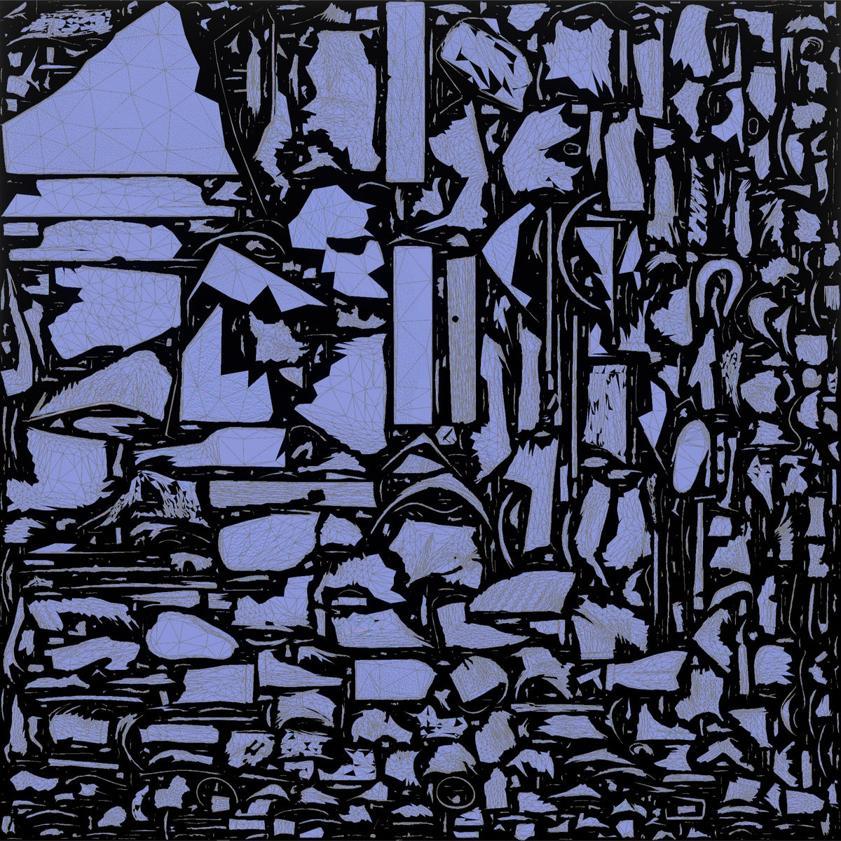 Chinese Woman in Qipao Playing Erhu - UV layout, normal map