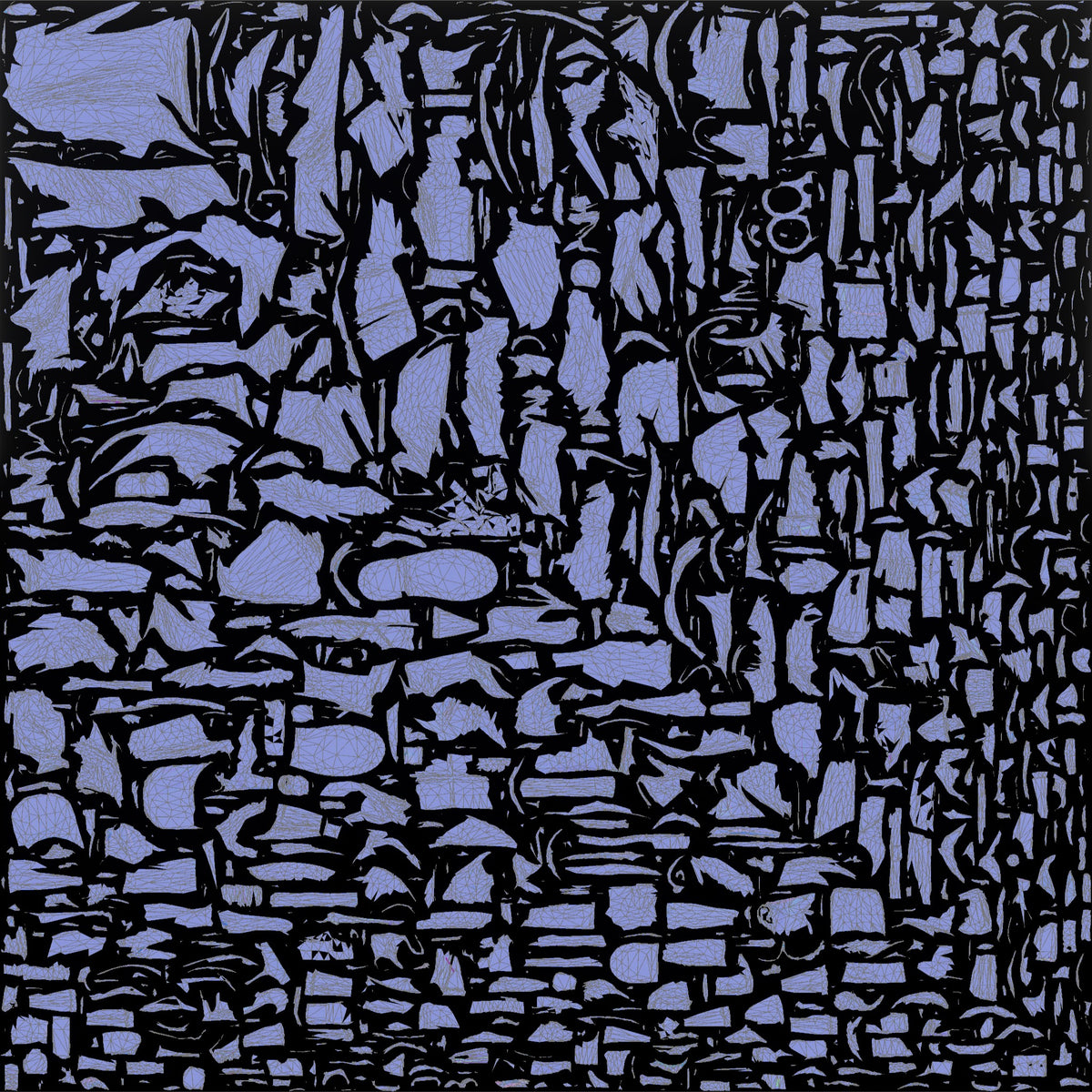 Construction Worker Man 86 - UV layout, normal map