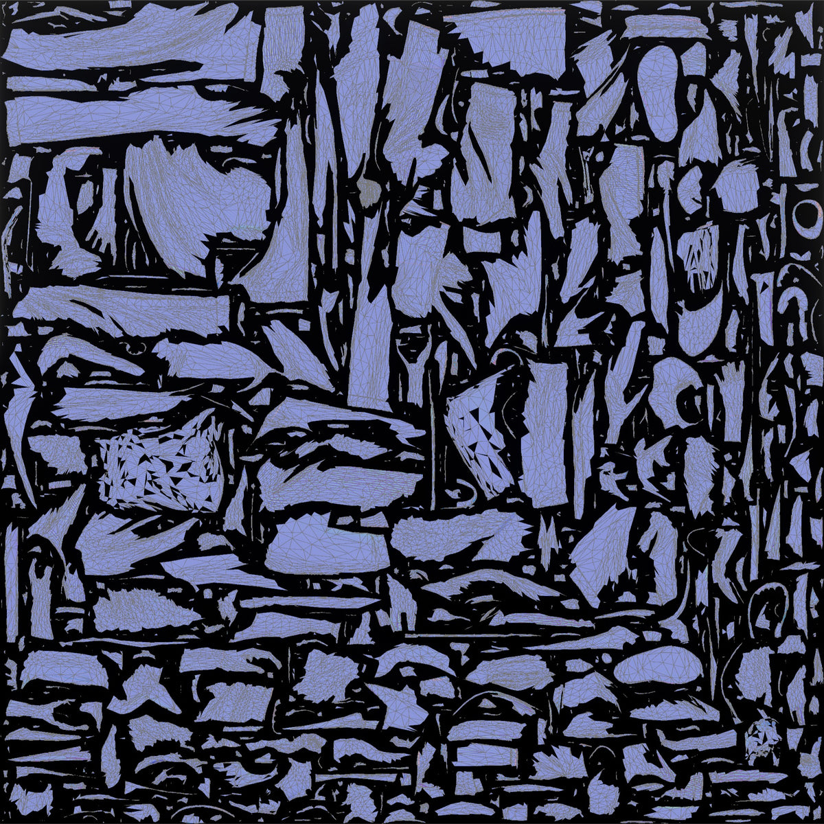 Plus-Size Young Egyptian Woman Laughing on a Shopping Street - UV layout, normal map