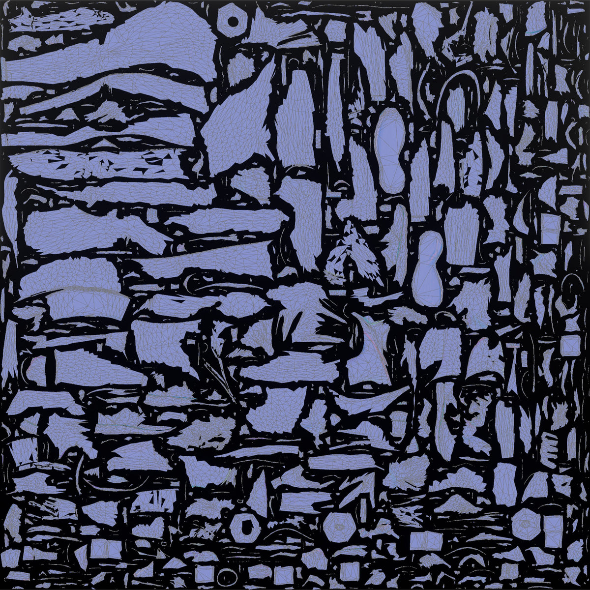 Weightlifter Woman Performing A Tricep Kickback With A Dumbbell - UV layout, normal map