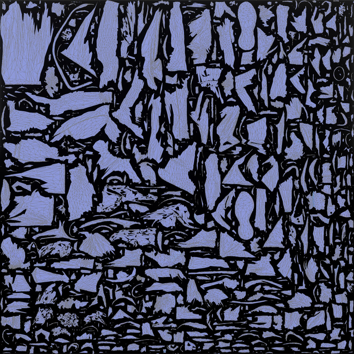 Caribbean Man Jogging in Black Raincoat - UV layout, normal map