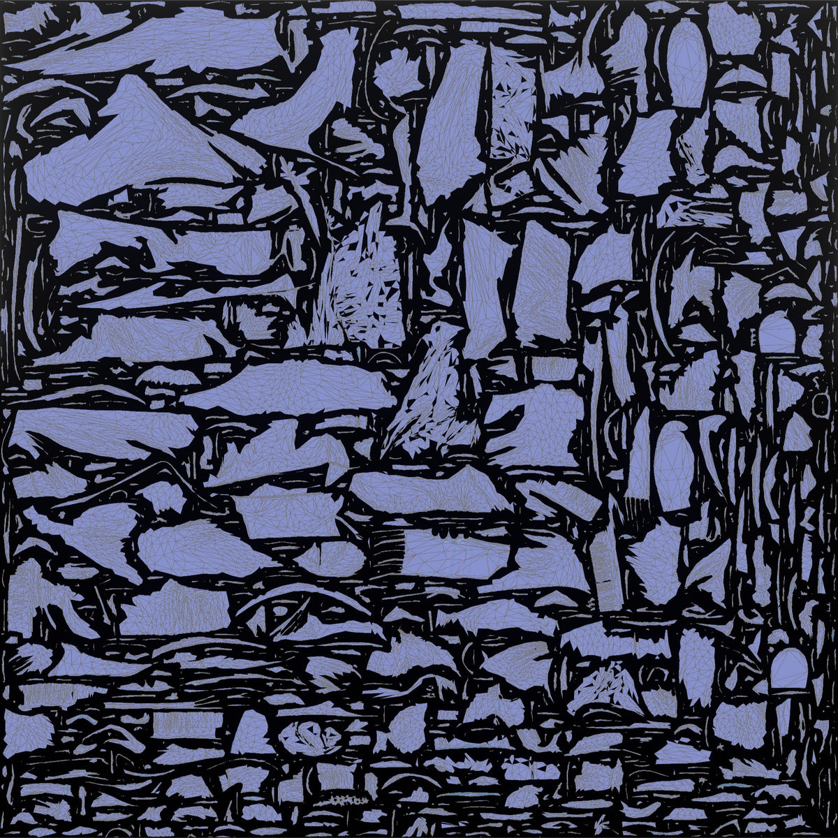 Grandfather Adjusting A Wool Scarf Around His Neck - UV layout, normal map