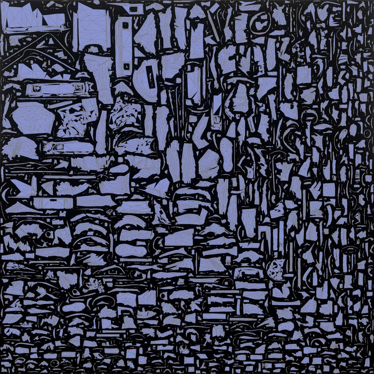 Traveler Walking With Her Child - UV layout, normal map