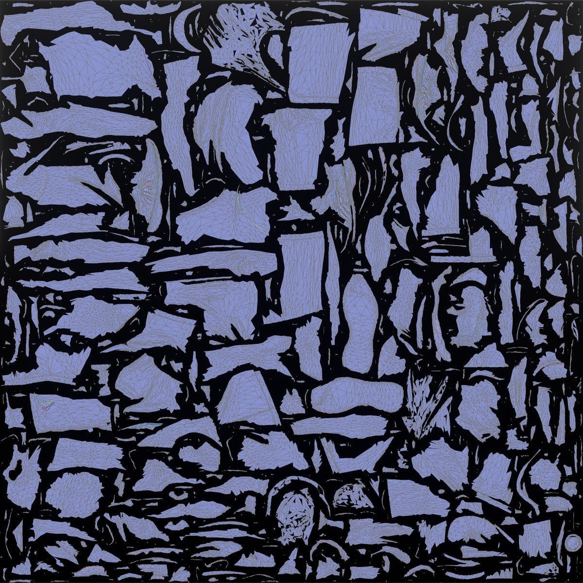 Physique Model Man Standing With Arms Crossed, Confident Post-workout Stance - UV layout, normal map
