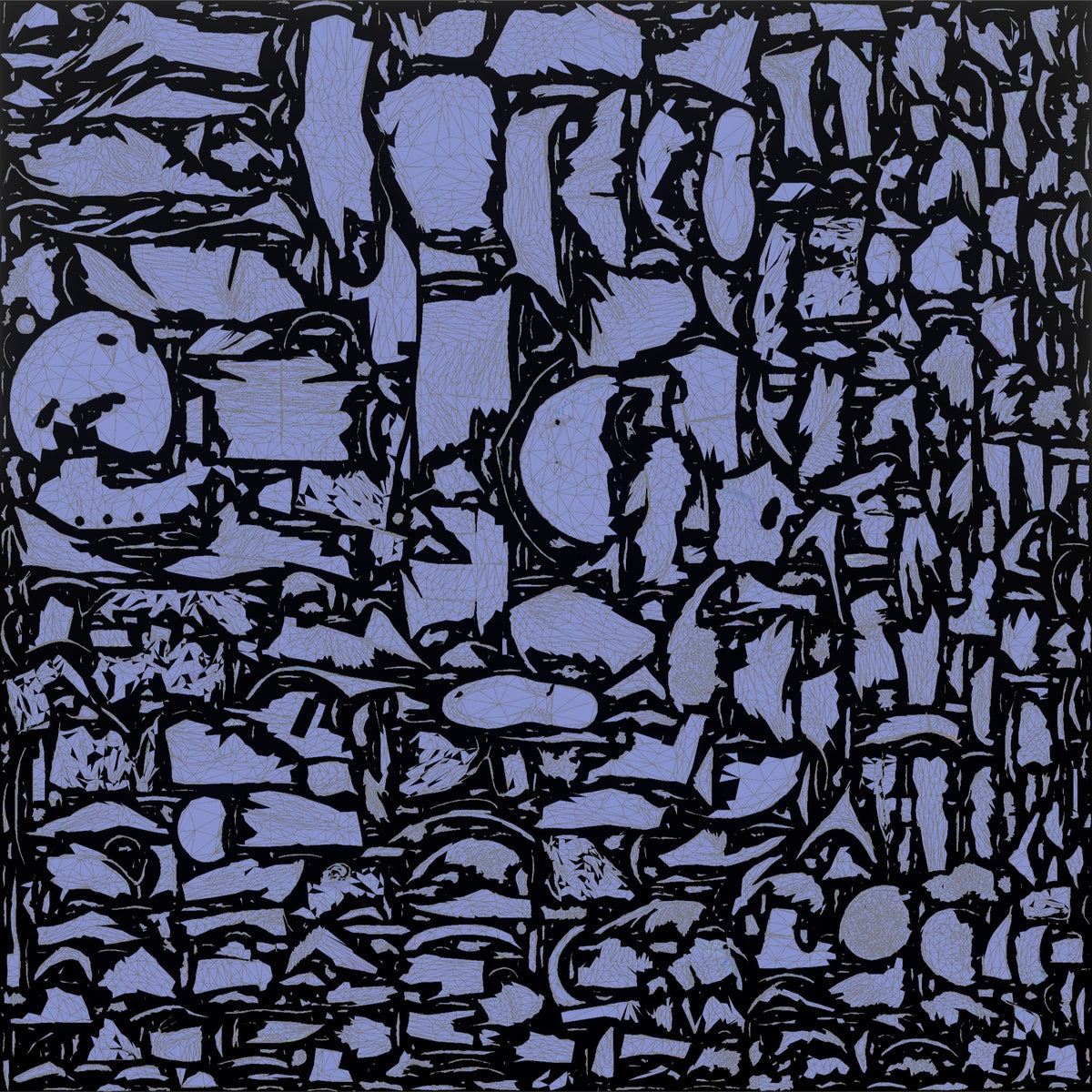 Server Man Carrying A Tray Of Appetizers - UV layout, normal map