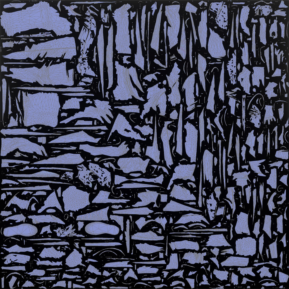 Woman Customer Holding Two Different Colored Scarves Side By Side - UV layout, normal map