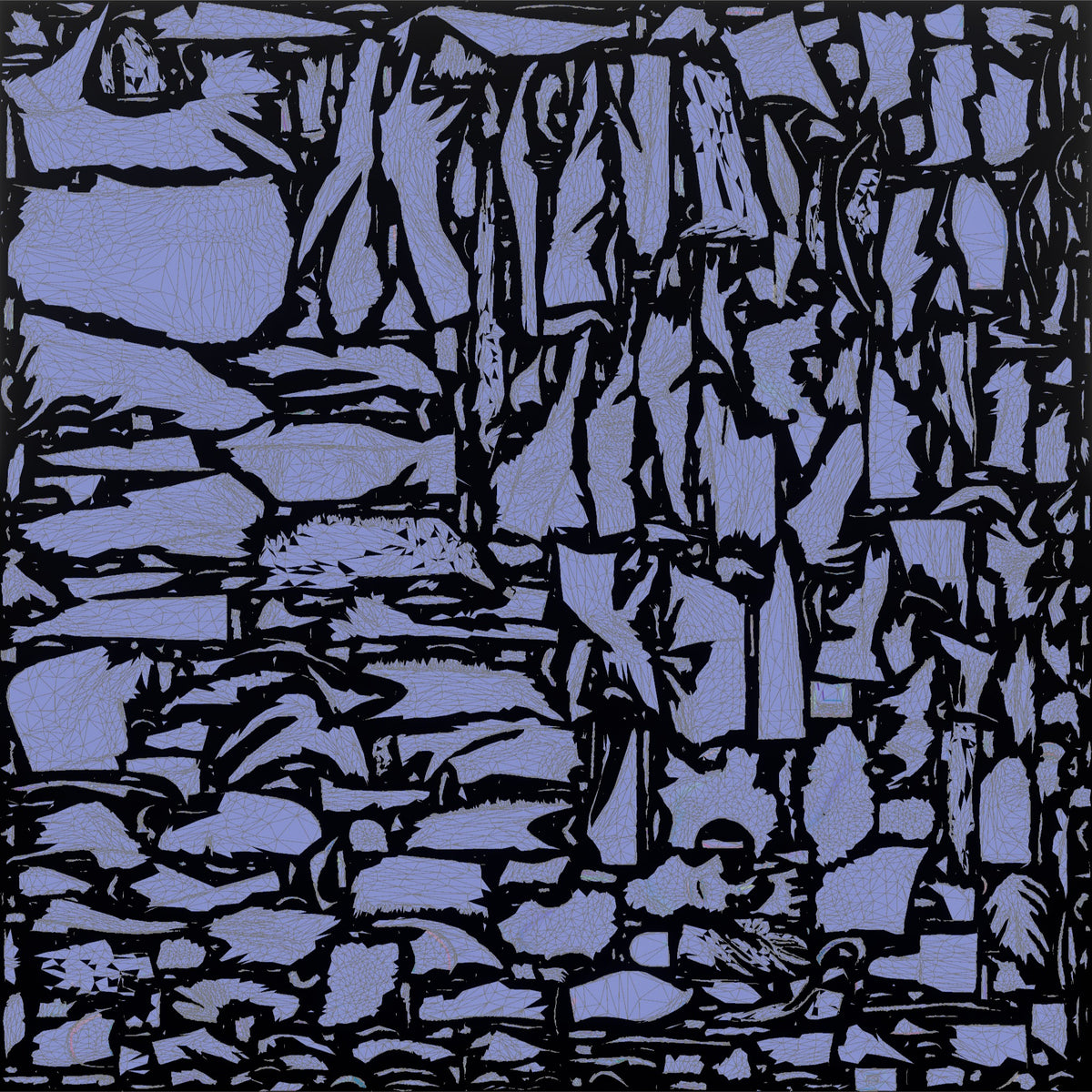 Receptionist Man Holding A Phone To Their Ear - UV layout, normal map