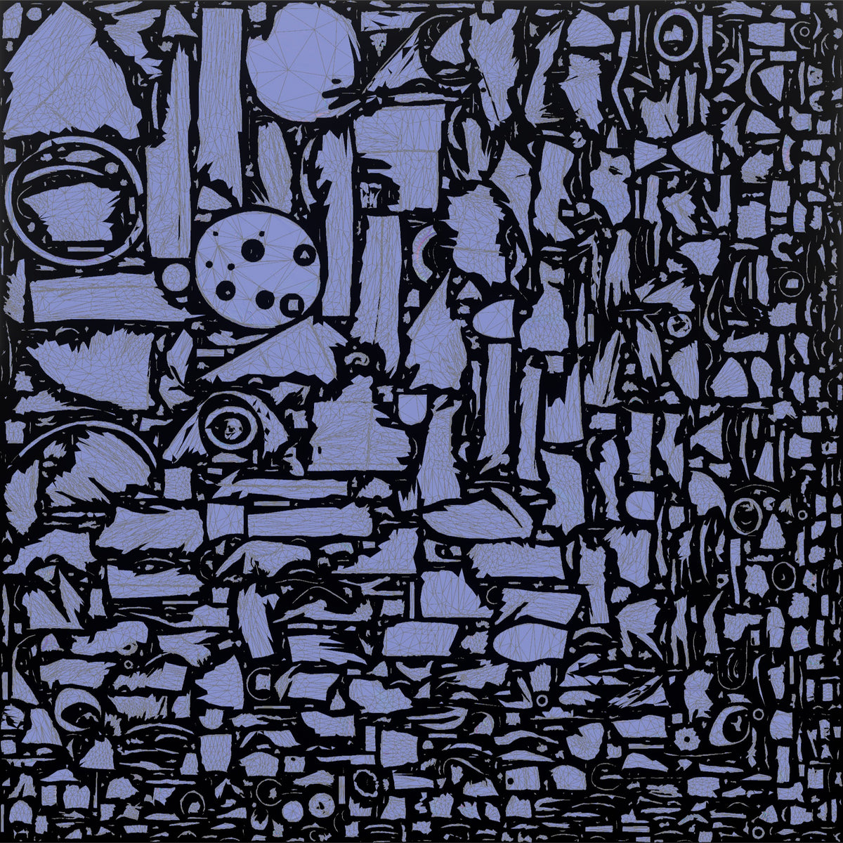 Cocktail Server Woman Carrying A Tray Of Colorful Cocktails - UV layout, normal map