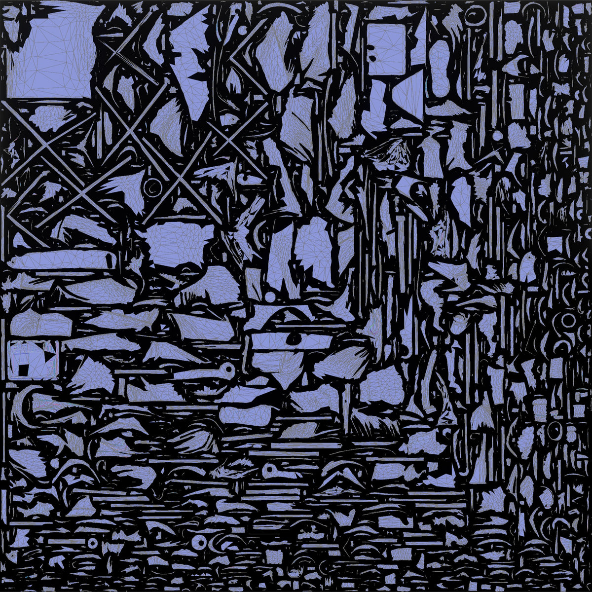 Chinese Man Relaxing with Bubble Tea and Tablet - UV layout, normal map