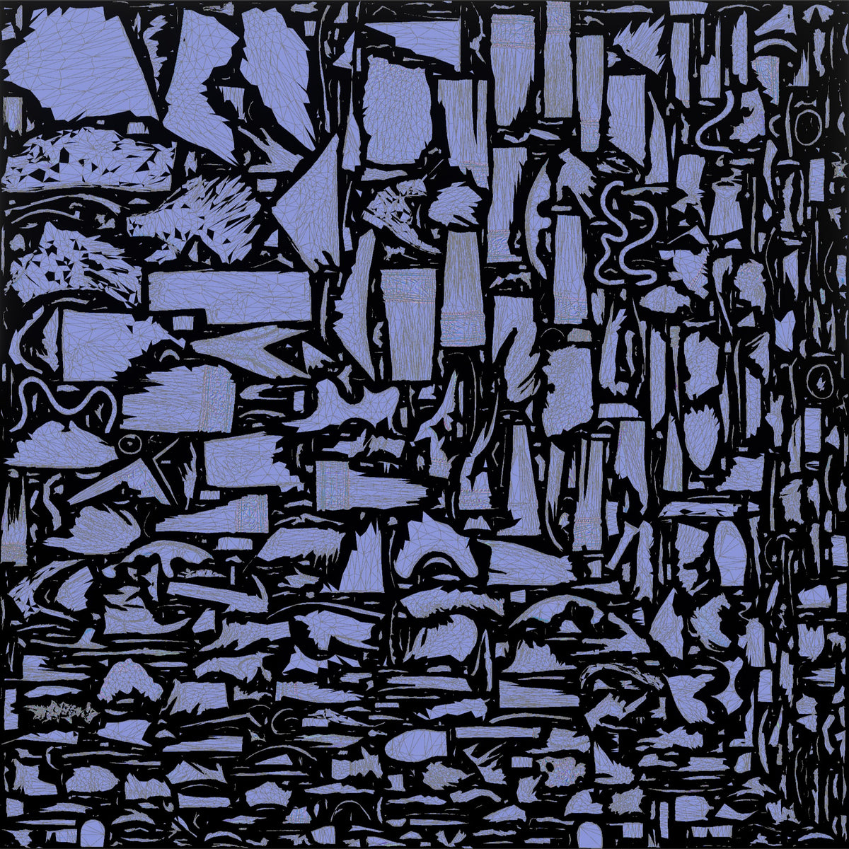 Plus-Size African Woman Laughing in a Wrap Coat - UV layout, normal map