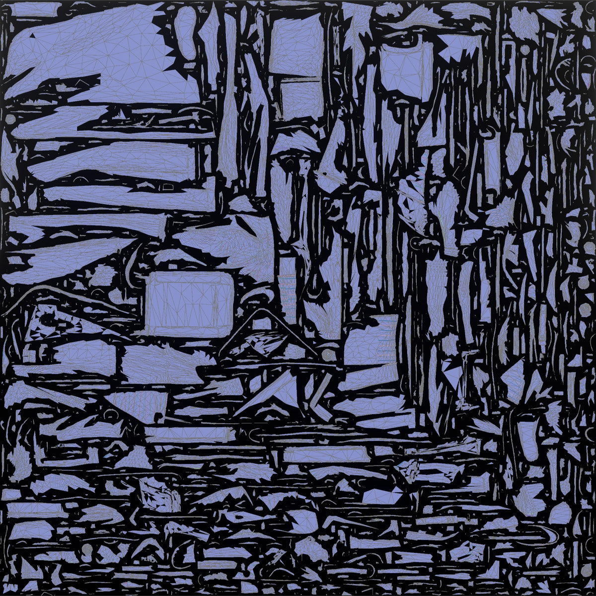 Traveler Carrying A Beach Bag - UV layout, normal map