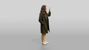 Smart Casual Professional Woman 06 - 3D character model, view 1