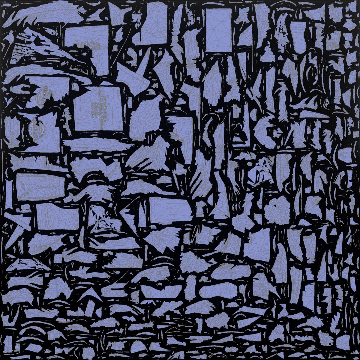 Woman Customer Walking With A Shopping Bag In Each Hand, Smiling - UV layout, normal map