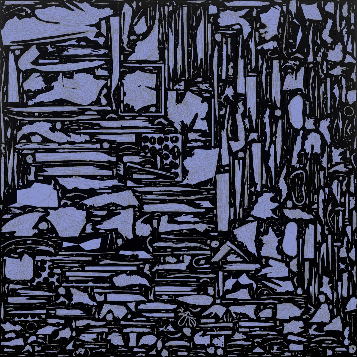 Grandmother Holding A Tray Of Freshly Baked Cookies - UV layout, normal map