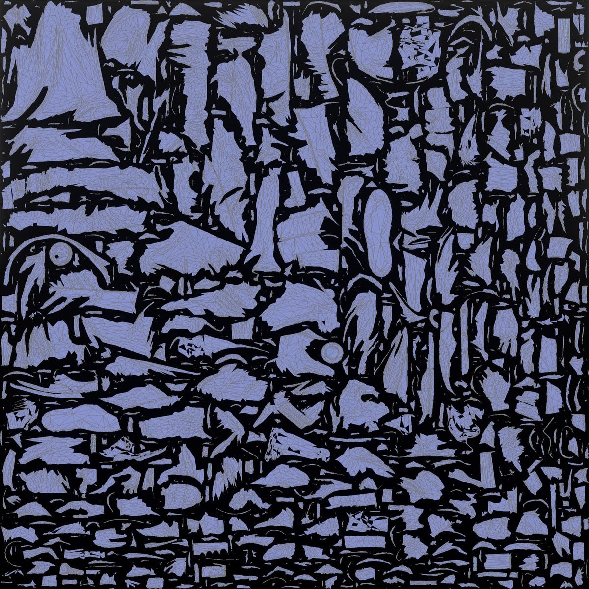 Patron Man Standing Sipping A Cocktail Through A Straw - UV layout, normal map