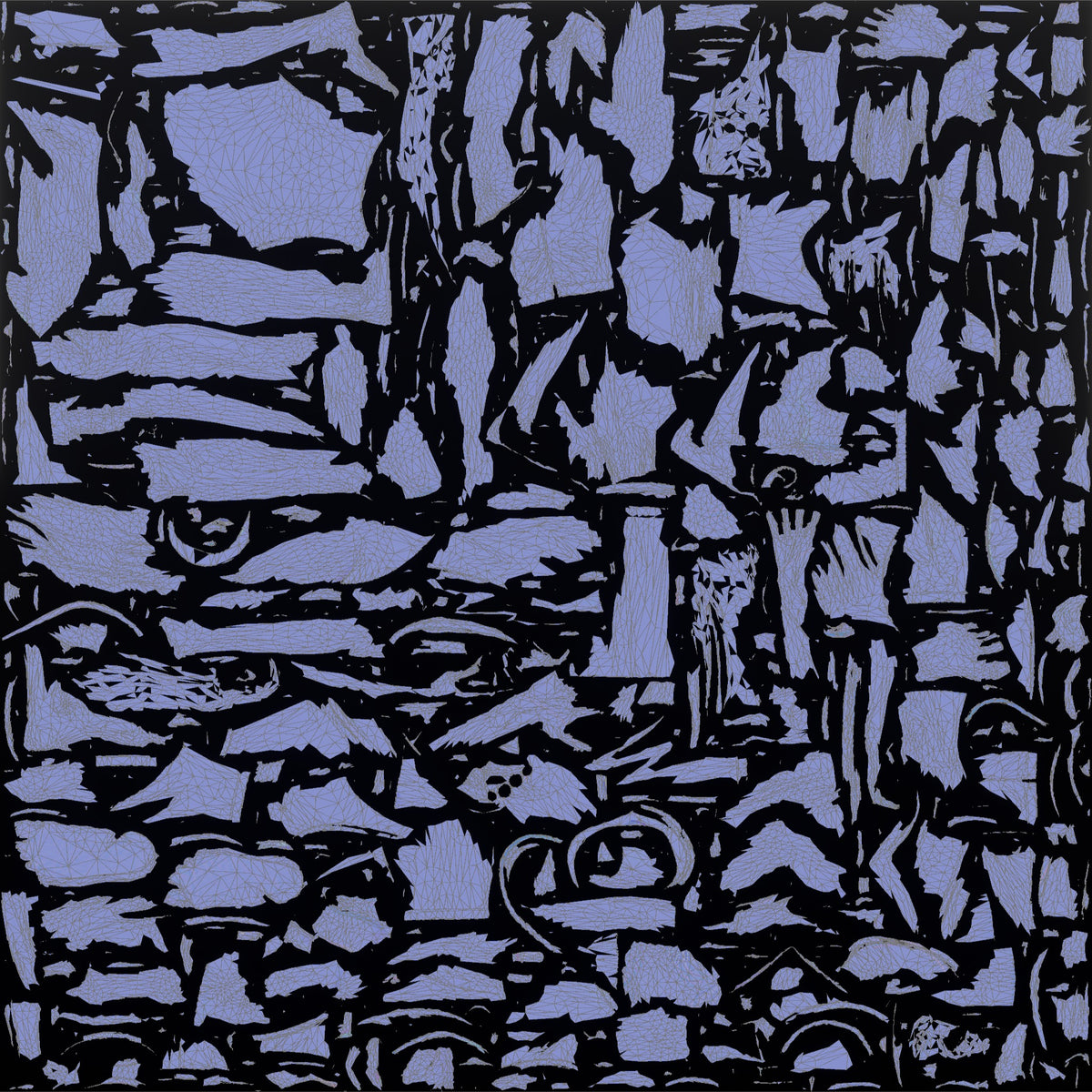 Physique Model Man Standing In A Relaxed Athletic Stance, Thumbs In Waistband - UV layout, normal map