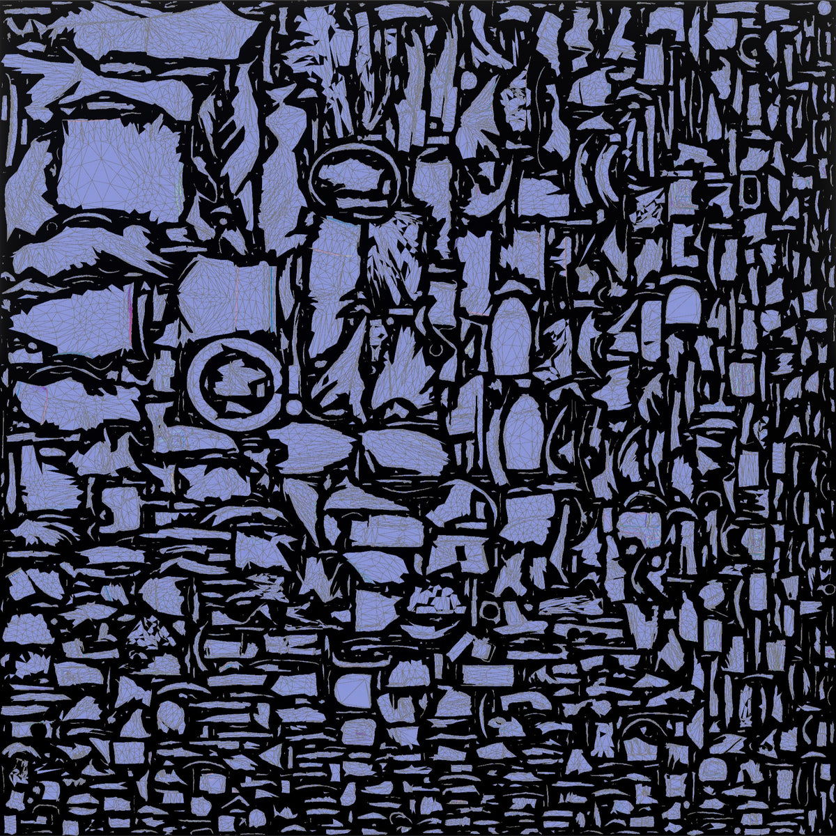 Construction Worker Man 78 - UV layout, normal map