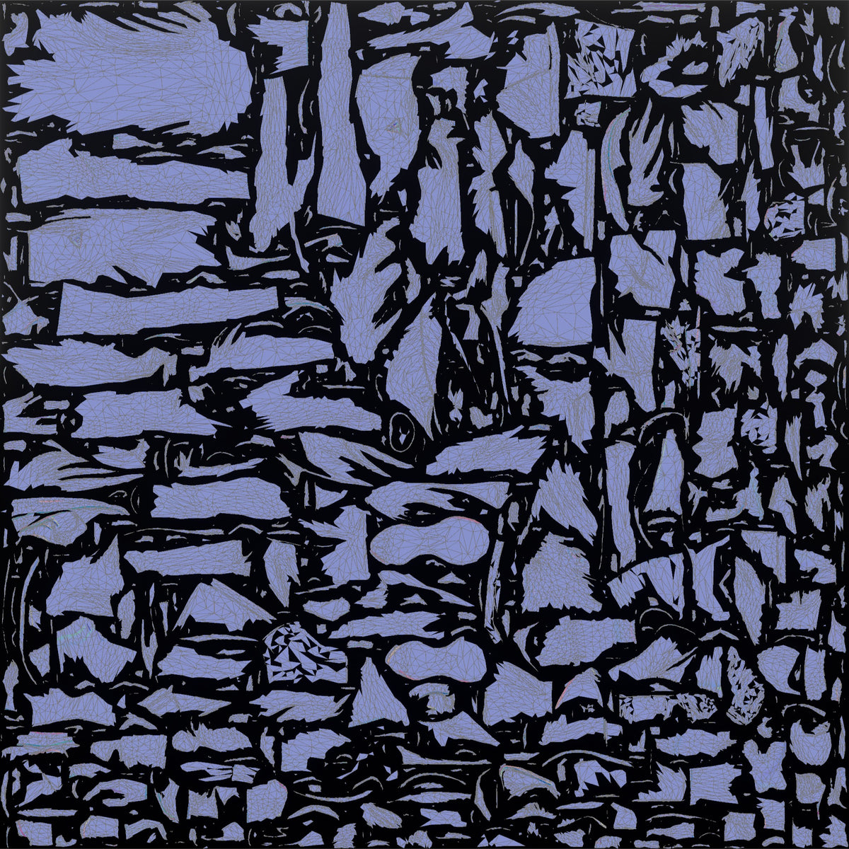 Fitness Influencer Man Standing At An Angle Looking Over One Shoulder - UV layout, normal map