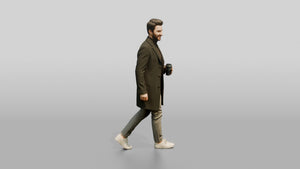 Smart Casual Professional Man 07 - 3D character model, view 1