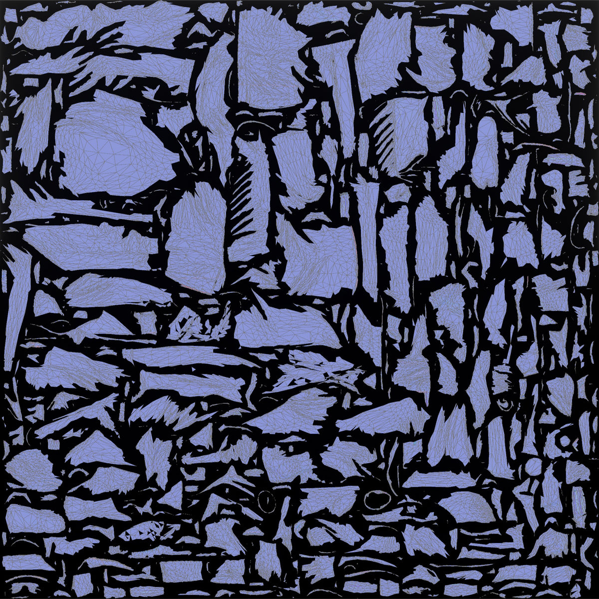Older Man Dancing with a Drink - UV layout, normal map