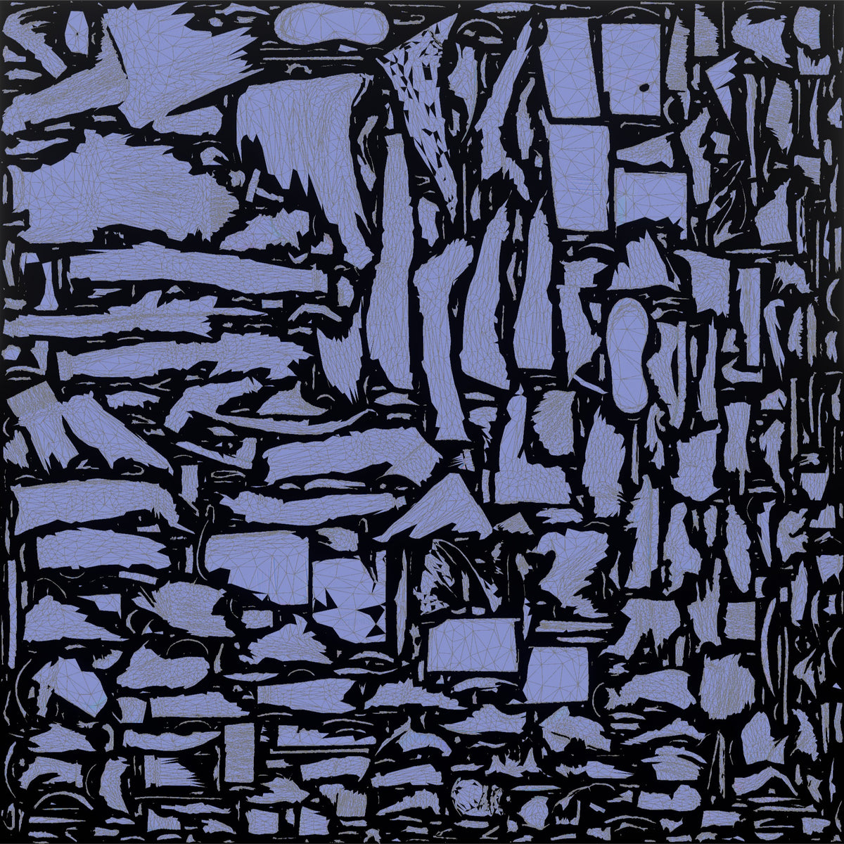 Mother Holding An Open Book, Reading - UV layout, normal map