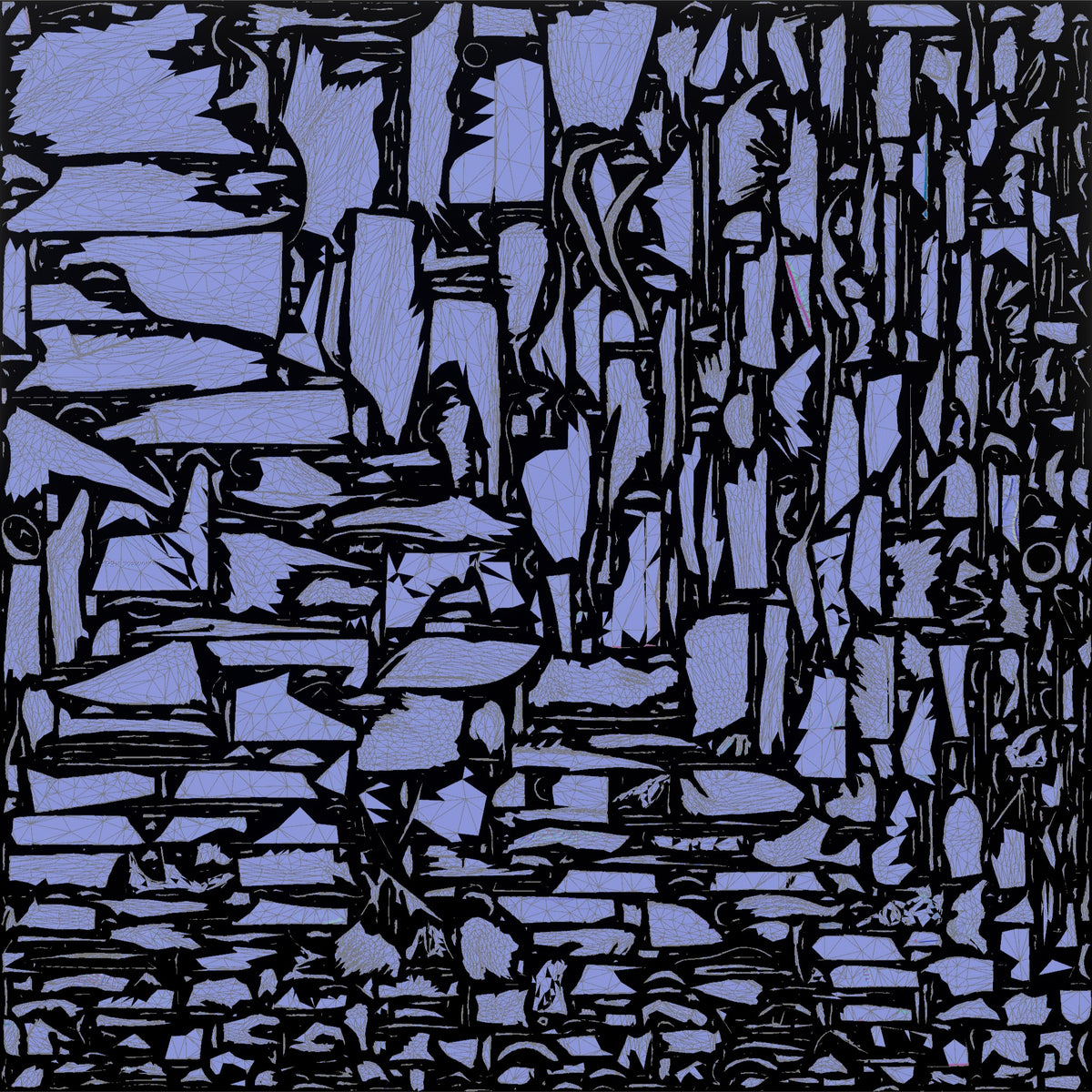 Woman Adjusting Silk Scarf While Walking - UV layout, normal map