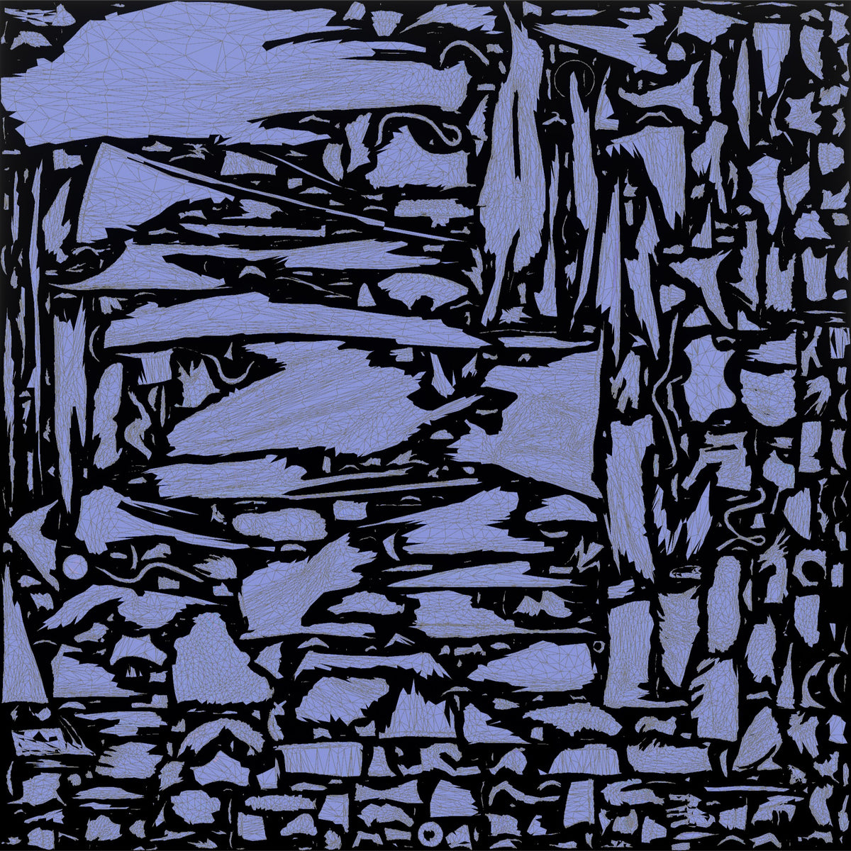 Blonde Woman with a Cocktail - UV layout, normal map