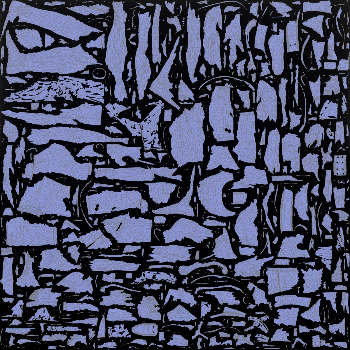 Woman Standing with Lifting Belt - UV layout, normal map