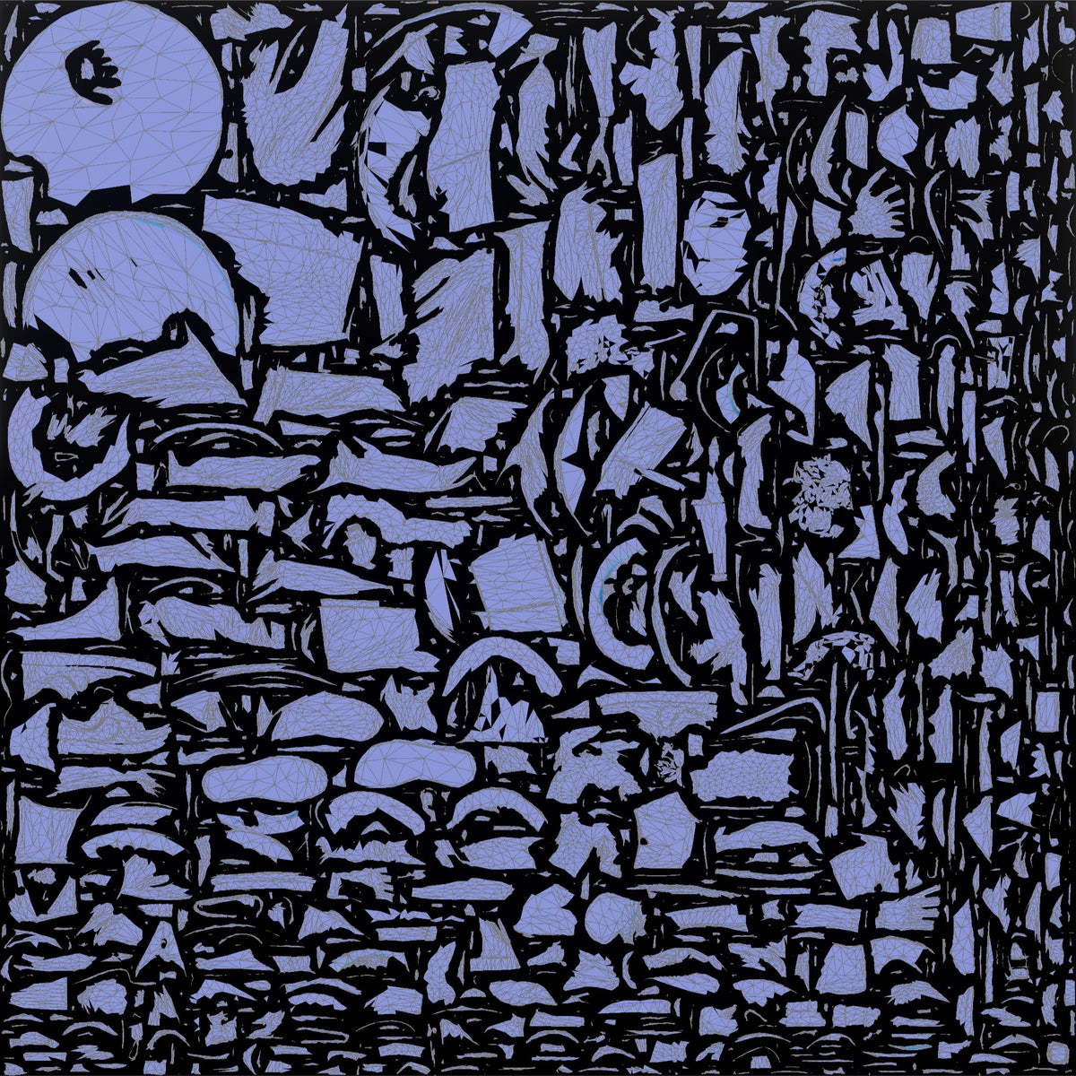 Server Balancing a Tray of Plates - UV layout, normal map