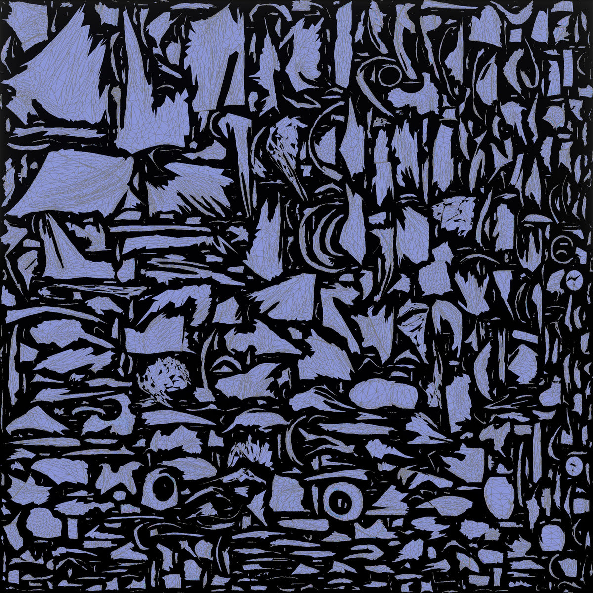 Man Stretching Calf in Hoodie - UV layout, normal map