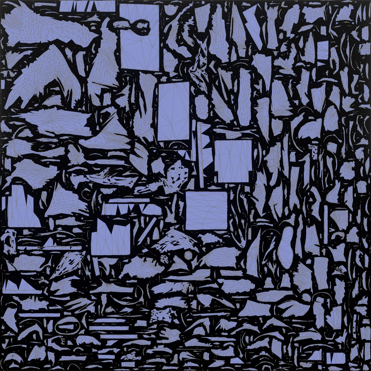 Father Tying His Own Shoelace, One Foot Resting On A Low Step - UV layout, normal map