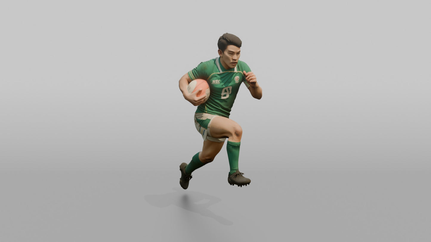 Japanese Winger Weaving Through the Field