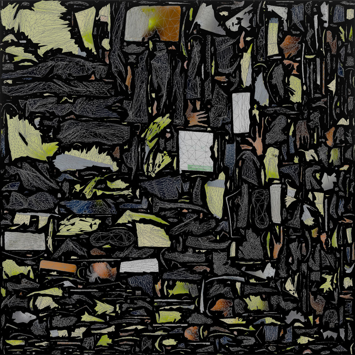 Construction Worker Woman 97 - UV layout, base color map