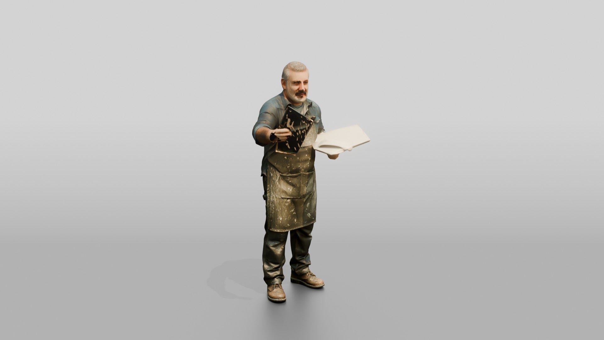 Construction Worker Man 30