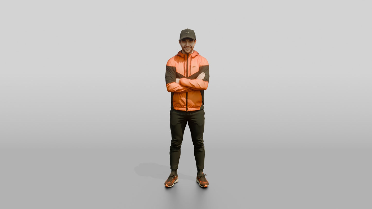Sporty Athleisure Man 09