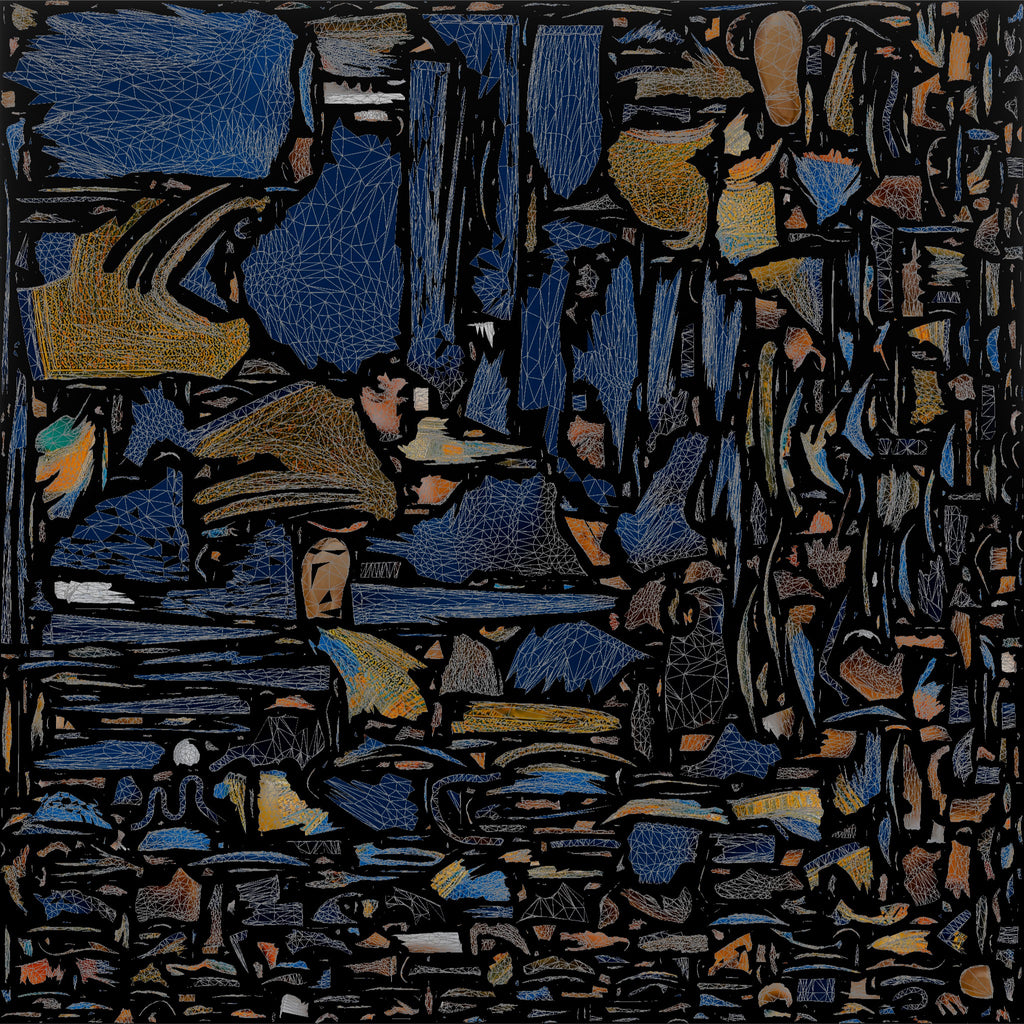 Curvy African Woman in a Headscarf Sipping Water