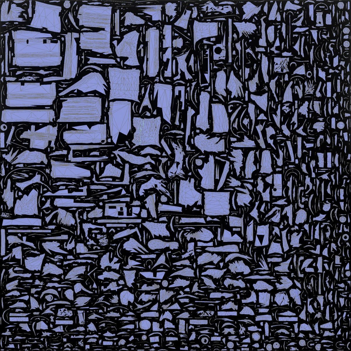 Plus-Size Asian Man Seated on Suitcase Drinking Bubble Tea - UV layout, normal map
