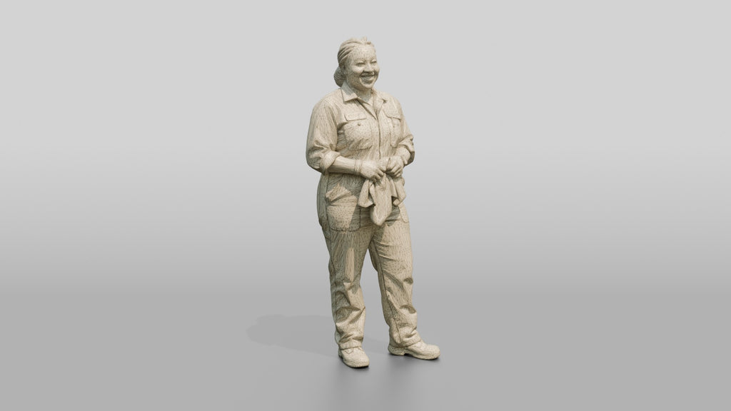 Mechanic Holding a Shop Towel
