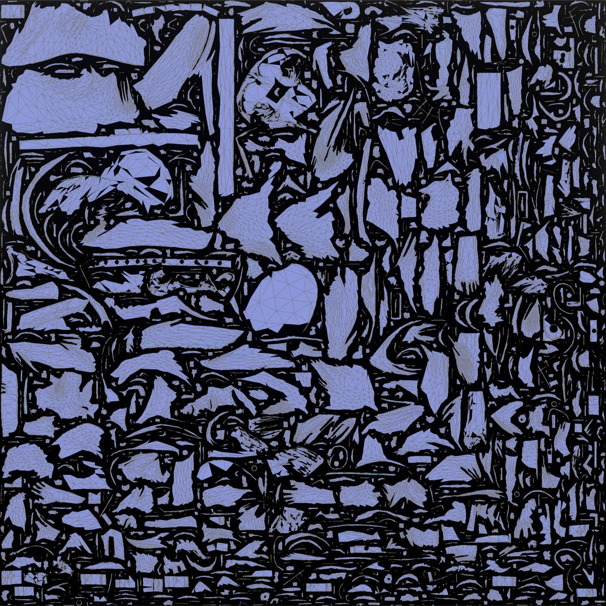 Sitar Player Sitting Cross-Legged - UV layout, normal map