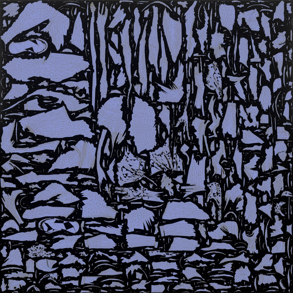Bodyweight Athlete Woman Doing A Bodyweight Squat, Arms Extended Forward - UV layout, normal map