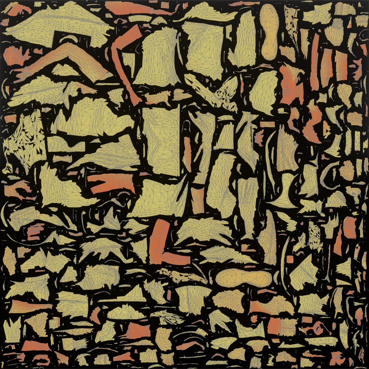 Nail Technician Man Gesturing With Hands As If Filing Nails - UV layout, metallic roughness map